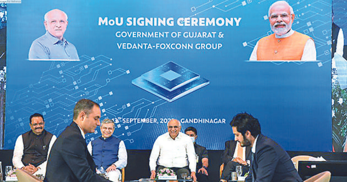 Gujarat pips Maha, inks Rs 1.54L cr MoU with Vedanta-Foxconn